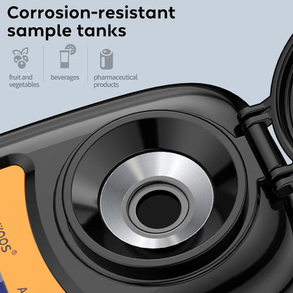 Aicevoos Digital Refractometer Brix Meter - Sugar Content Measuring Instrument for Fruit Juice, Beverage, Wine, Beer - 0-35% Range