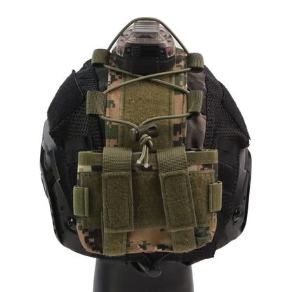 BOOIU Tactical Helmet Battery Pouch MK1 - Counterweight & NVG Battery Pack for Balanced Helmet Accessories