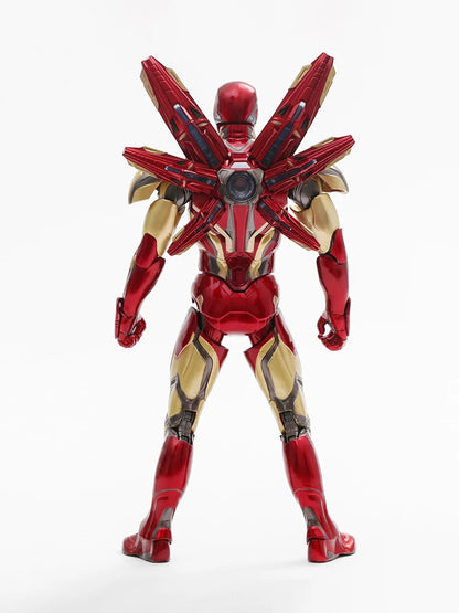 ZD Toys Iron Man Mark 85 (2.0) Action Figure - 1/10 Scale Legends Spider-Man and Avengers Model, Tony Stark Collectible for Adults