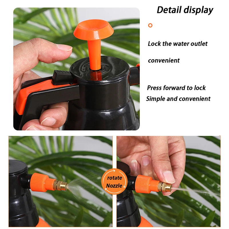 Thickened High-Pressure Garden Watering Can - Spray Disinfection Pneumatic Watering Solution