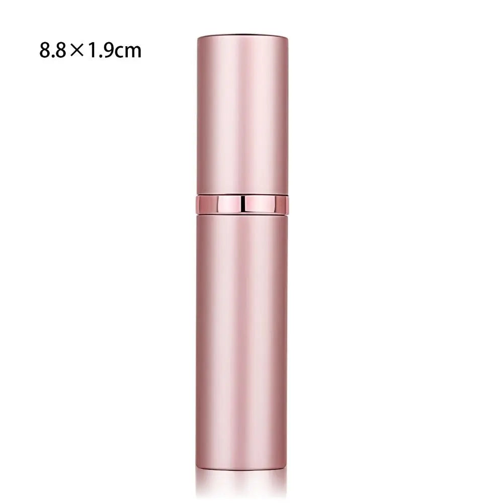 5ml Mini Aluminum Spray Bottle: Refillable Perfume Atomizer - Portable Liquid Container for Cosmetics Travel