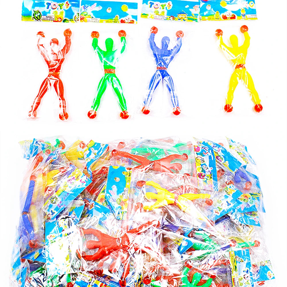 20-Piece Sticky Wall Climbing Men Set - Fun Kids Party Favors, Birthday Supplies, Pinata & Goody Bag Treats