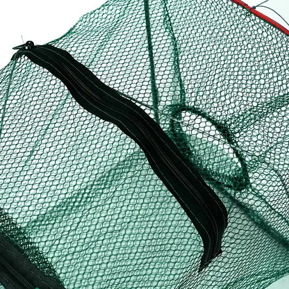 Collapsible Cast Net Fish Cage | Ideal for Crab, Shrimp, and Crayfish | Perfect Fishing Tackle for Outdoor Enthusiasts