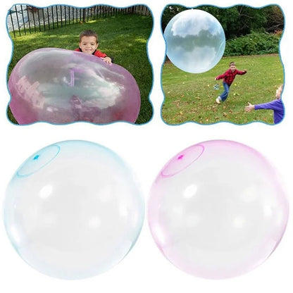 Outdoor Fun with Kids : Soft Air Water Filled Bubble Ball Toy for Summer Parties