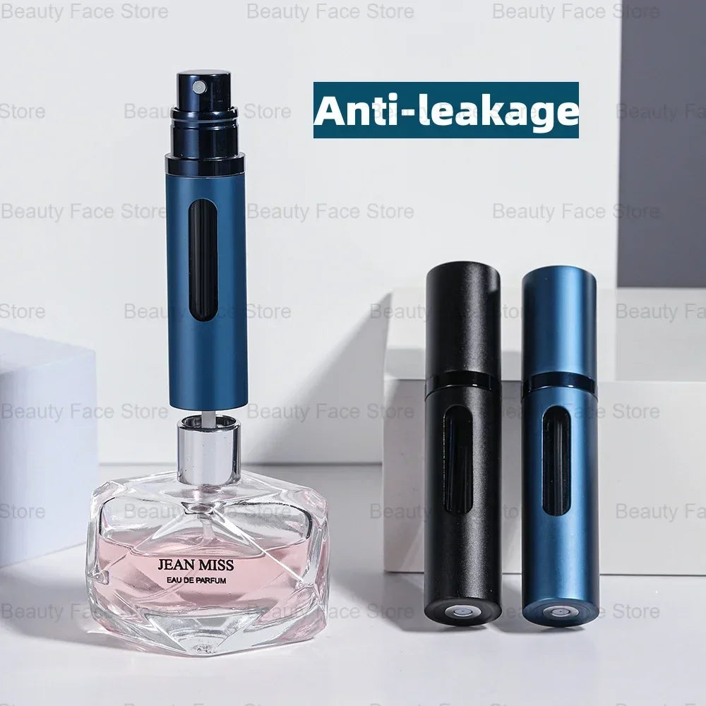 5/8ml Glass Refillable Perfume Bottle with Spray Pump | Portable Travel Empty Cosmetic Containers | Mini Spray Atomizer Bottle