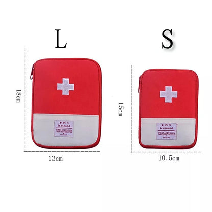 Cute Portable Medicine Bag: First Aid Kit Organizer for Medical Emergency - Outdoor Household Pill Storage Travel Case