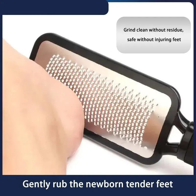 Professional Foot File Scrubber - Heel Grater Rasp for Hard Dead Skin and Callus Removal, Pedicure Care Tools