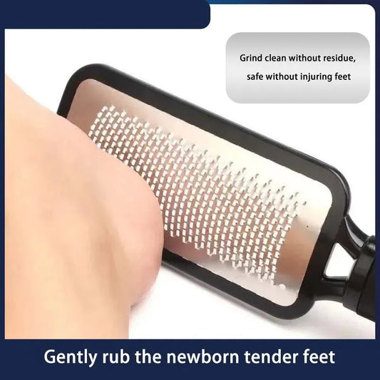 Professional Foot File Scrubber - Heel Grater Rasp for Hard Dead Skin and Callus Removal, Pedicure Care Tools