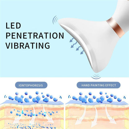 3 in 1 Face Massager for Neck, Facial, and Eye - Microcurrent Skin Rejuvenation and Anti-Aging Beauty Device