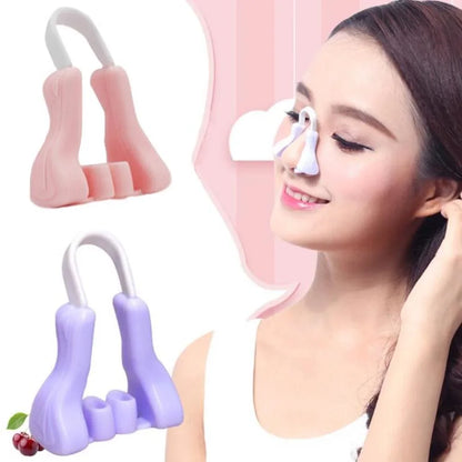 Silicone Nose Shaper Clip | Nose Lifting & Slimming Bridge | 3 Colors | Beauty Tools for Nose Straightening