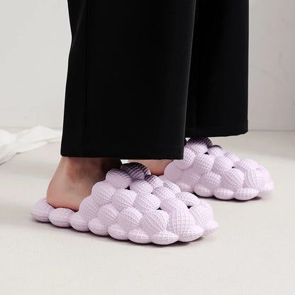 2023 Fashion Soft Bubble Slippers for Women and Men - EVA Cool Home Beach Shoes with Massage Sole - Designer Indoor Peanut Slippers