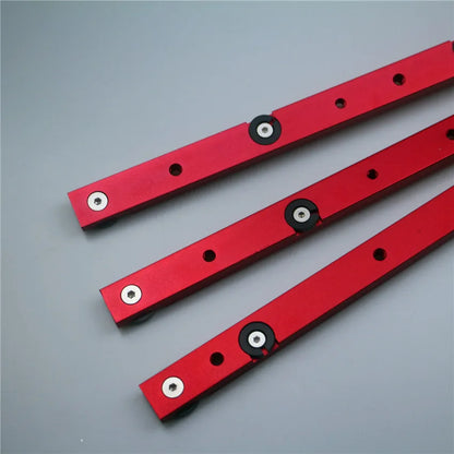 Durable Aluminium Alloy T-Tracks Slot & Miter Bar Slider: Woodworking Tool for Table Saw Miter Gauge Rod - Long-lasting Performance