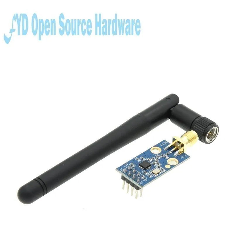 CC1101 Wireless Transceiver Module with SMA Antenna - Multi-Frequency 315/433/868/915MHz