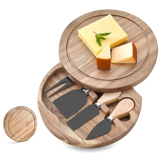 Leeseph Cheese Knives Set – Stainless Steel Cutlery for Charcuterie Boards, Kitchen Gadgets Collection