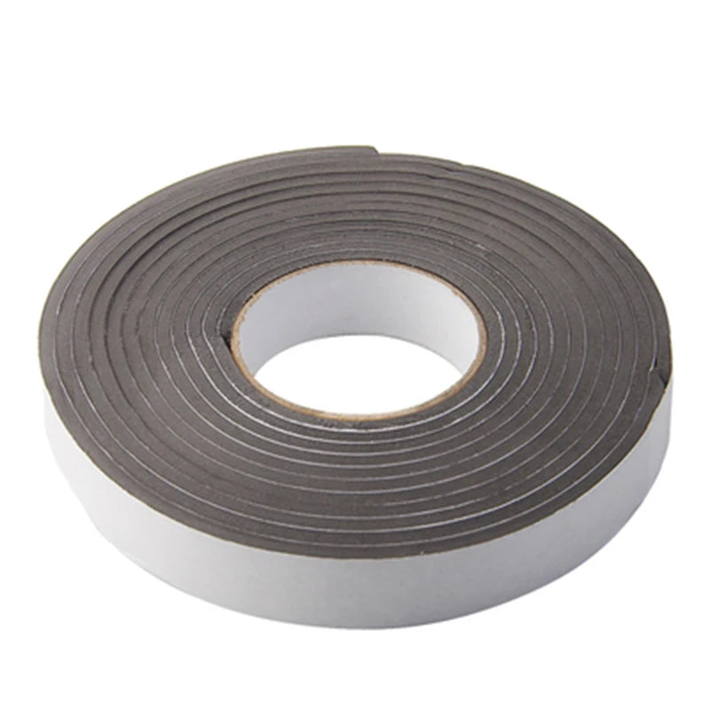Soft 5M Self-Adhesive Window Sealing Strip - Noise Insulation Rubber Dusting Tape for Car Doors, Window Accessories
