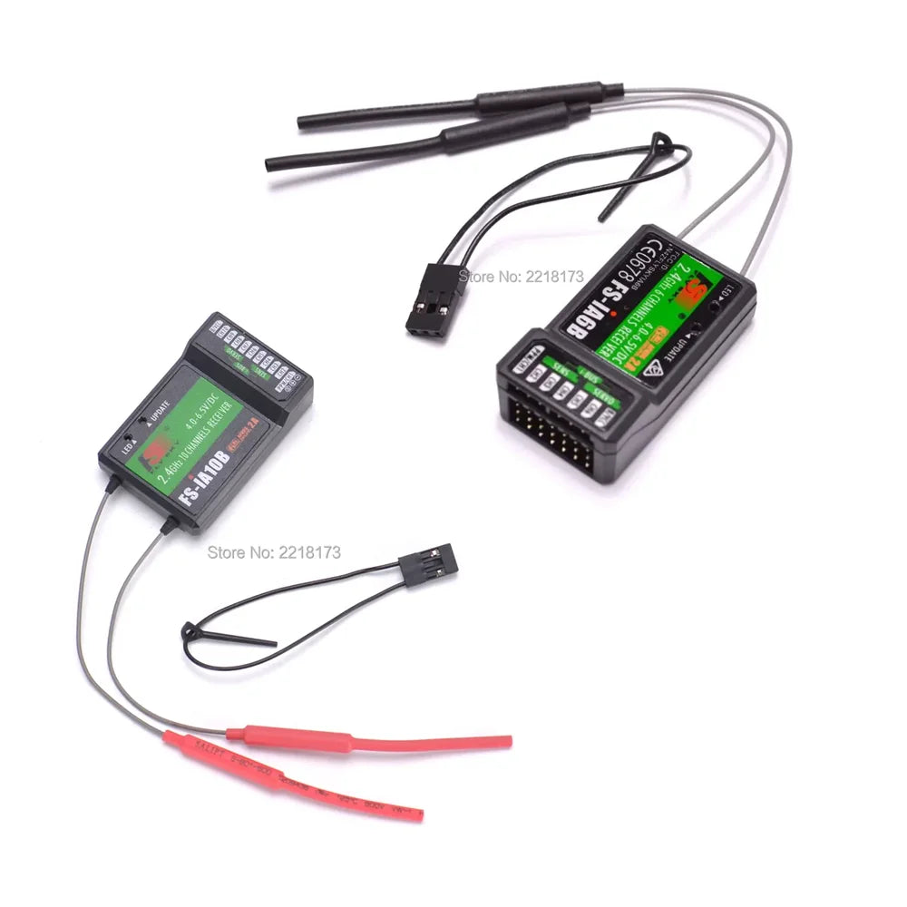 FLYSKY FS-i6X 10CH 2.4GHz RC Transmitter: AFHDS 2A with iA6B or iA10B Receiver - for Drone & Airplane