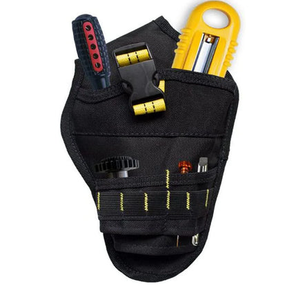 Cordless Drill Holster with Metal Clip - Power Tool Holster for Easy Attachment - Single Hook Design