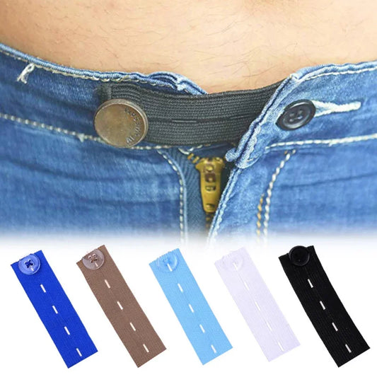 1/2/3Pcs Pant Extender Belt – Unisex Waist Band for Trousers, Jeans, Skirts & Maternity, DIY Sewing Supplies