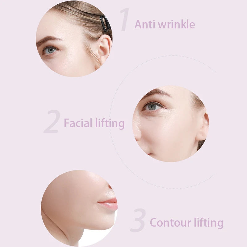 Invisible Facial Slimming Tape: Wrinkle Removal Sticker for Face, Neck, and Eyes - Anti-Aging Patch Face Lift Tape