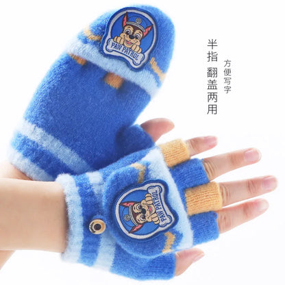 Genuine Paw Patrol Winter Gloves for Kids - Featuring Chase, Marshall, Skye and More, Outdoor Mittens for Boys & Girls, Ages 2-10, Perfect Children's Gift