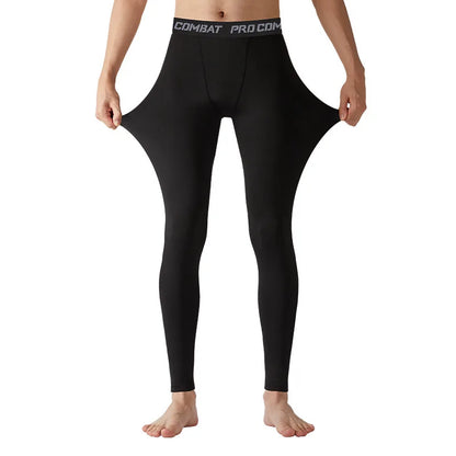 Men's Compression Pants - Cool Dry Leggings for Sports, Running, and Athletic Workouts