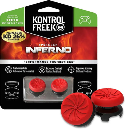 KontrolFreek FPS Freek Galaxy Purple: Enhance Xbox One & Series X Controller Performance with 2 Thumbstick Replacements - Xbox 360 Compatible!