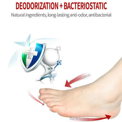 Foot Odor Deodorant Spray: Odor Removal Serum for Footwear, Socks - Anti-Itch, Anti-Sweat Powder Foot Care Solution