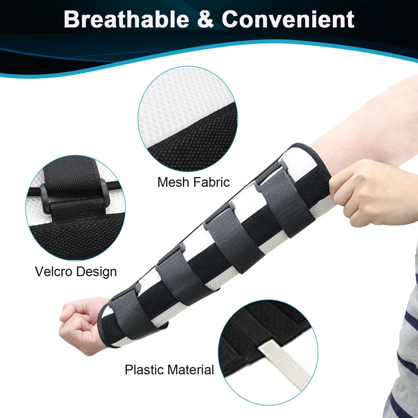 Adjustable Elbow Fixed Wrist Support Brace: Pain Relief Tool for Upper Body - Elbow Brace Trainer