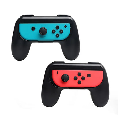 2PCS Gamepads Grip Handle: Joypad Stand Holder Case with ABS for Nintendo Switch JoyCon - Game Grip Controller