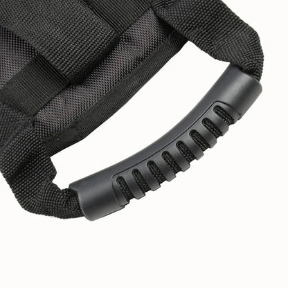 Universal Motorcycle Safety Belt Back Seat Grip Handle - Non-Slip Strap for Passenger Safety on Scooters and Motorcycles