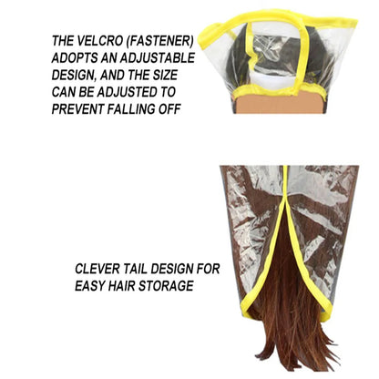 Waterproof Shampoo Shawl for Hair Care - Hair Funnel for Household Wash, Rinse, Dye, and Haircuts