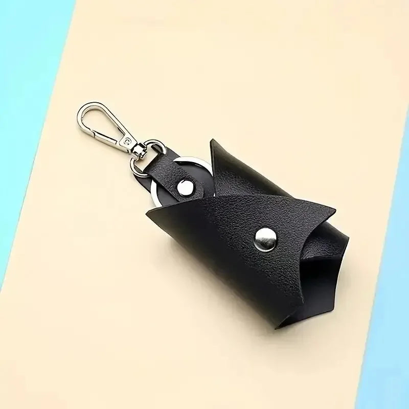 PU Leather Car Key Protector Pendant - Anti-Lost Key Bag for Household Use | Perfect Father's Day or Boyfriend Gift