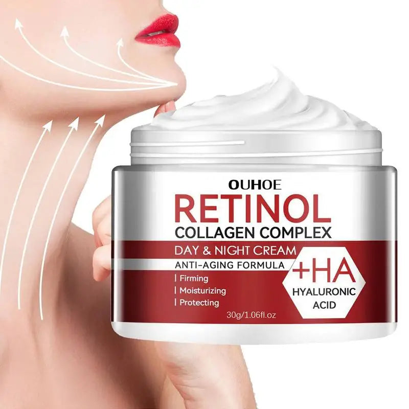 30g Retinol Facial Cream and Eye Serum - Firming, Lifting, Anti-Aging Skin Care to Reduce Wrinkles and Fine Lines