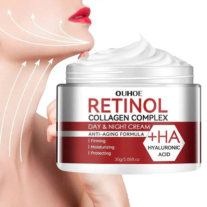 30g Retinol Facial Cream and Eye Serum - Firming, Lifting, Anti-Aging Skin Care to Reduce Wrinkles and Fine Lines