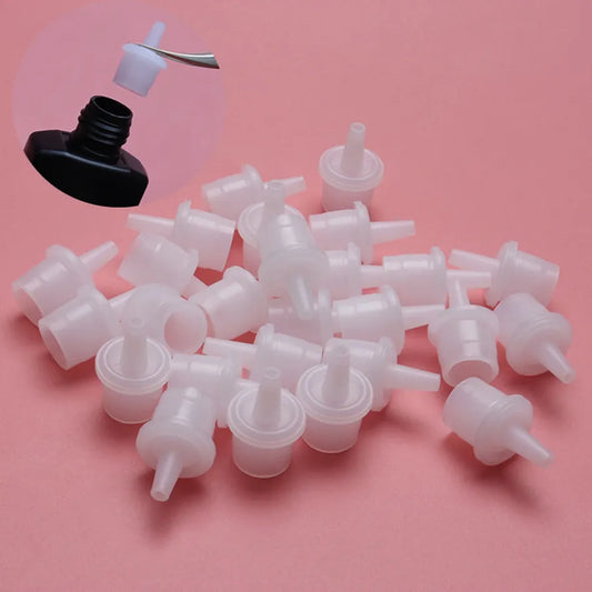 Eyelash Adhesive Glue Cap: Universal Replacement Bottle Nozzle Plug - Anti-Blocking Design for Easy Glue Application