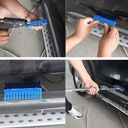 Auto Body Car Dent Repair Tools Kit: Paintless Bump Removal Set with Blue Tabs for Traceless Hail Pit Remover