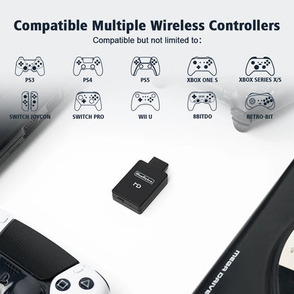 RetroScaler BlueRetro Wireless Controller Adapter - For MD1, MD2, Mega Drive, Sega Genesis Game Console