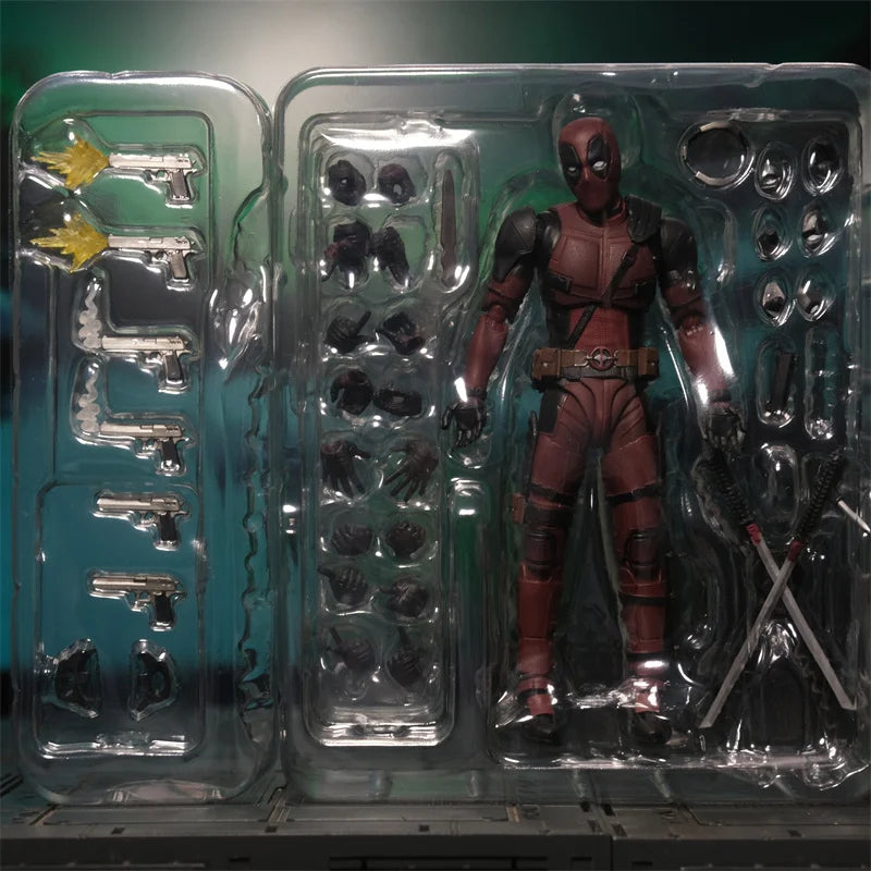 Deadpool and Wolverine Action Figures SHFiguarts - Joint Movable, New Mutants Model, Wilson Comics, Wade - Movie Toys for Kids Gift