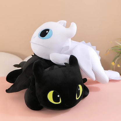 MINISO Little Flying Dragon Plush Toy - Toothless Doll Pillow, Party Model, Ideal Birthday Gift for Girls