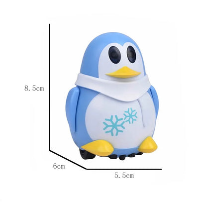 Inductive Robot Penguin Toy - Electric Line-Following Car that Traces Any Drawn Path, Educational Gift for Kids