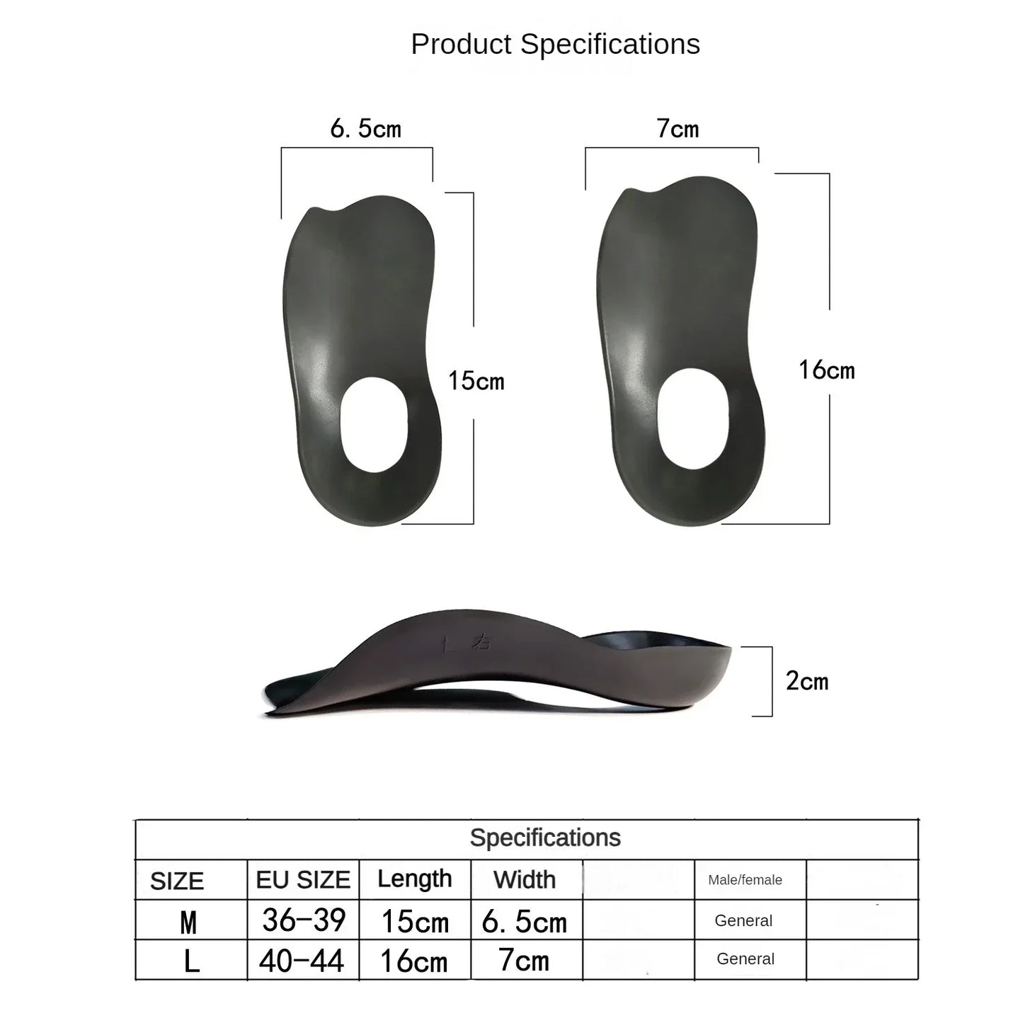 2024 Orthotic Insoles – Flat Foot & O-Shaped Legs Correction, Arch Support for Plantar Fasciitis, Orthopedic Foot Care Insert for Men/Women