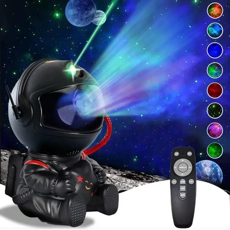 Astronaut Galaxy Projector Night Light – Starry Sky LED Lamp with Remote Control, USB Bedroom Decoration, Perfect Child Birthday Gift