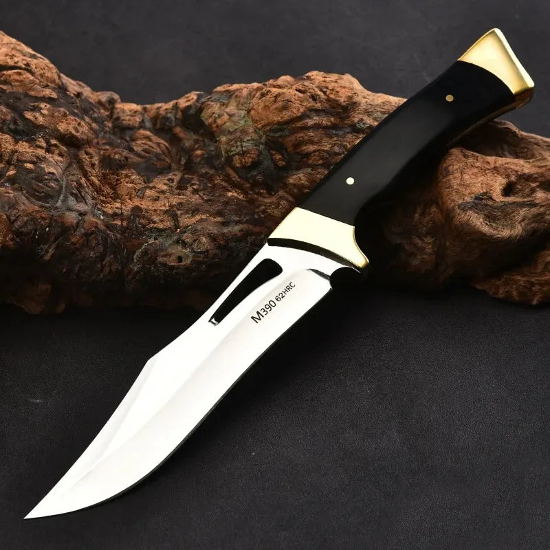 Outdoor Military Tactical Knife – High-Hardness EDC Fixed Blade for Self-Defense, Survival, and Multi-Purpose Cutting