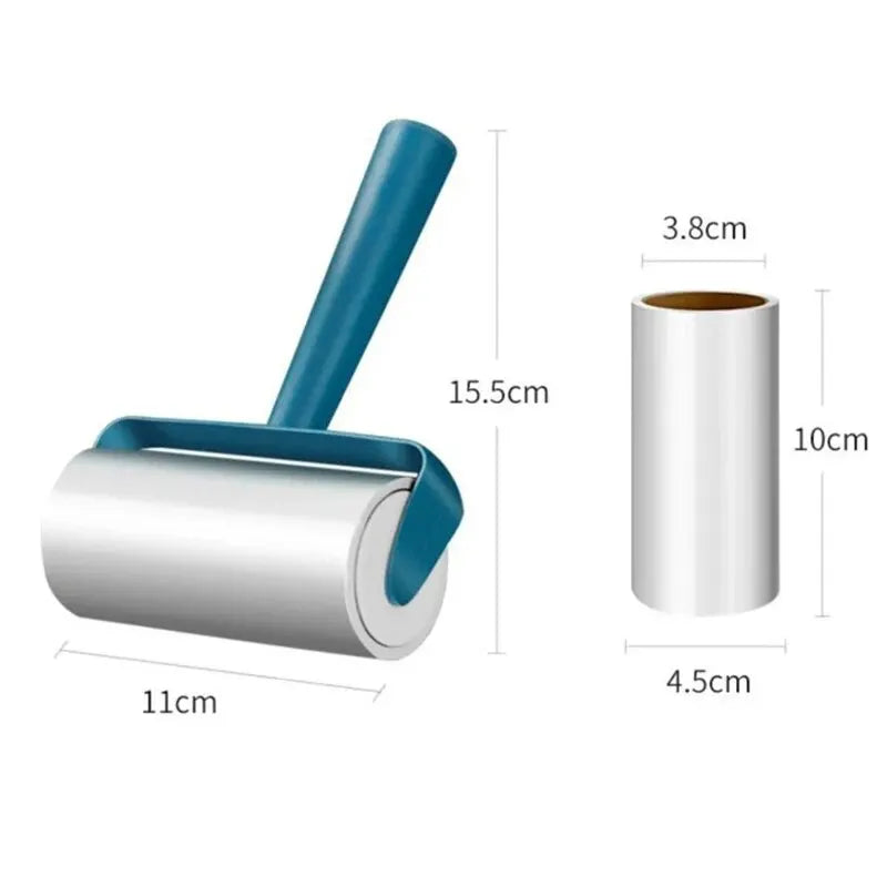 Tearable Roll Paper Sticky Roller Brush – Plush Razor for Household Cleaning and Pet Hair Removal | Clothes Cleaning Tool