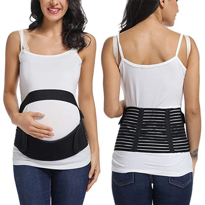 Maternity Belly Belt: Waist Care Abdomen Support for Pregnant Women - Back Brace Protector & Maternity Clothing Accessory