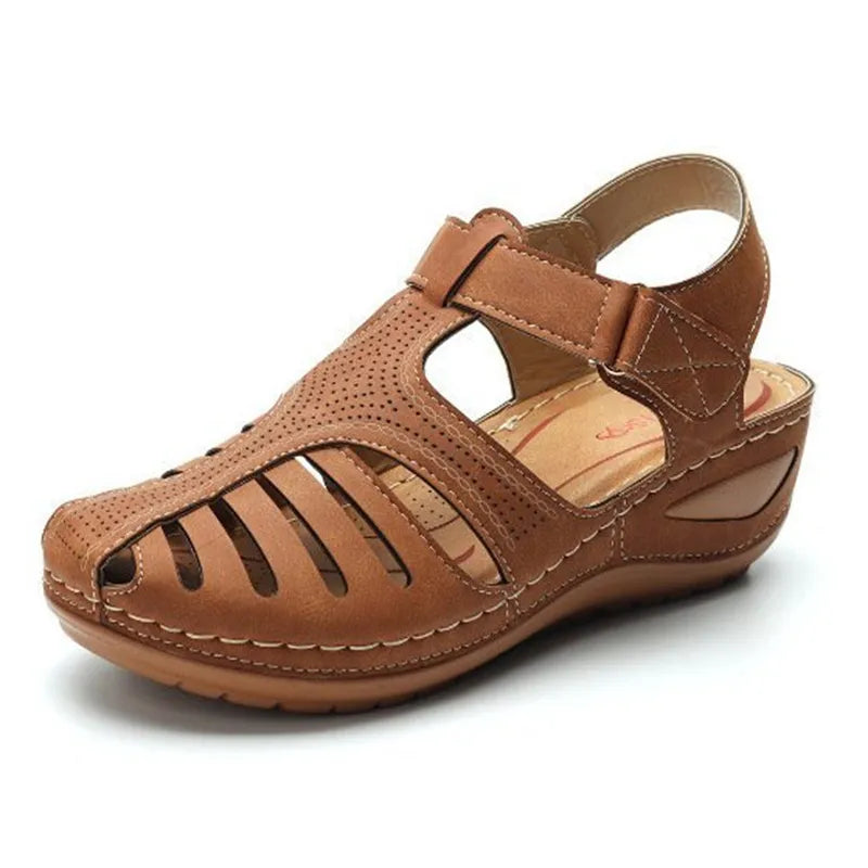 New Premium Orthopedic Bunion Corrector Women's Sandals - Casual Soft Sole Beach Wedge Shoes