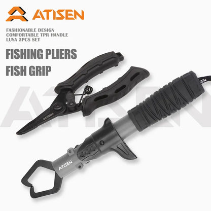 Professional Stainless Steel Fishing Gripper | Lip Grabber Tool for Fish Control | Fish Grabber Clip Tackle