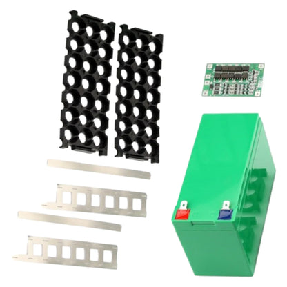 12V 7Ah Battery Case Holder Accessories - Empty Box for 18650 Battery - Nickel Strip PCB Board - High-Quality Tool Parts