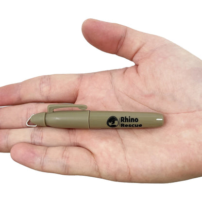 Rhino Rescue Tactical Pen - Marker Pen for Tactical Gear, Ideal Gift for Camping and Hiking