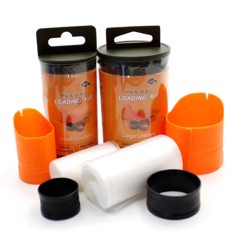 Carp Fishing Mastery: PVA Bag System with Bait Loading Tools - Essential Carp Rig Accessories for Method Feeder Tackle